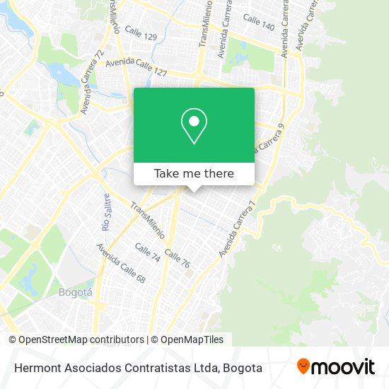Hermont Asociados Contratistas Ltda map