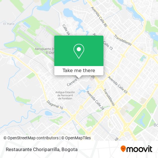 Restaurante Choriparrilla map