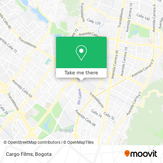 Mapa de Cargo Films