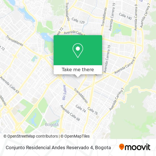 Conjunto Residencial Andes Reservado 4 map