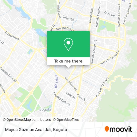 Mojica Guzmán Ana Idalí map