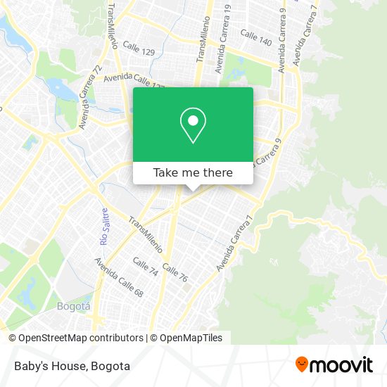 Baby's House map
