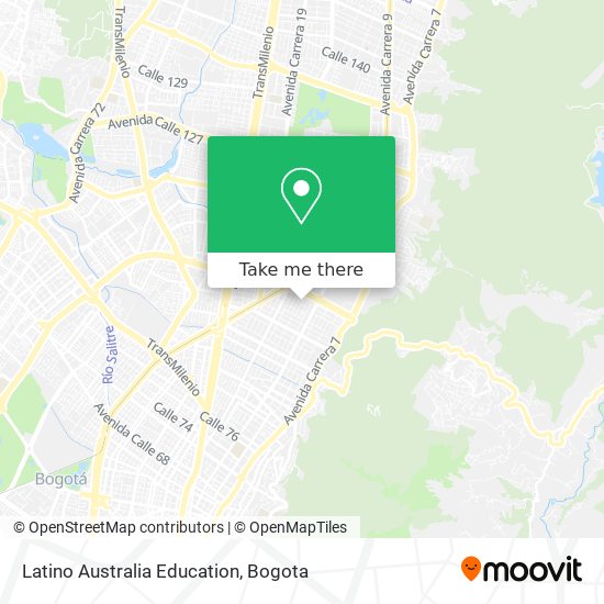 Mapa de Latino Australia Education