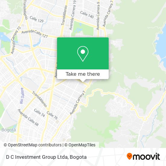 D C Investment Group Ltda map