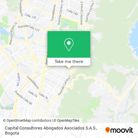 Mapa de Capital Consultores Abogados Asociados S.A.S.