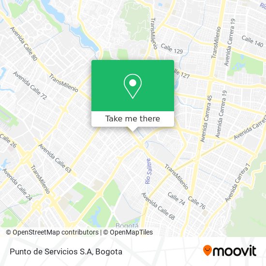 Punto de Servicios S.A map