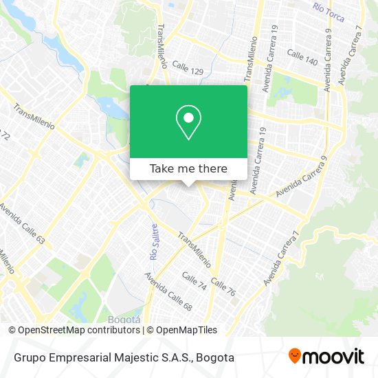 Grupo Empresarial Majestic S.A.S. map