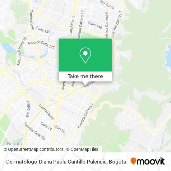 Mapa de Dermatologo-Diana Paola Cantillo Palencia