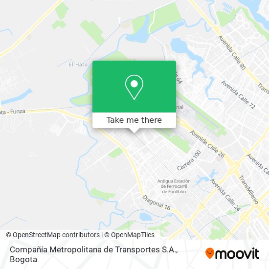 Compañía Metropolitana de Transportes S.A. map