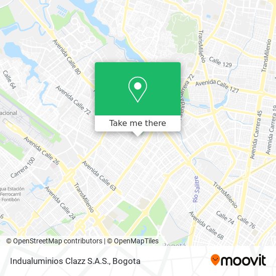 Indualuminios Clazz S.A.S. map