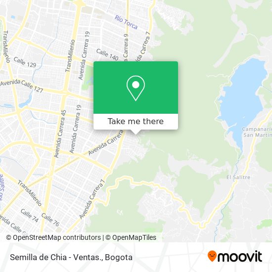 Semilla de Chia - Ventas. map