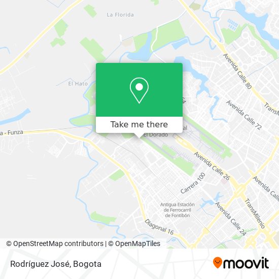 Mapa de Rodríguez José