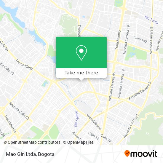 Mao Gin Ltda map