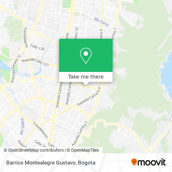 Barrios Montealegre Gustavo map