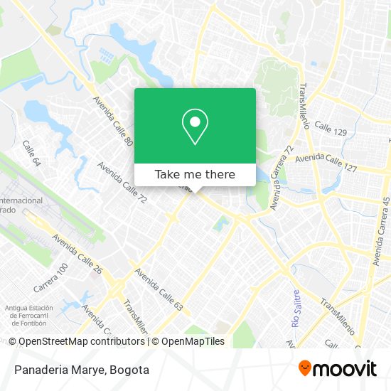 Panaderia Marye map