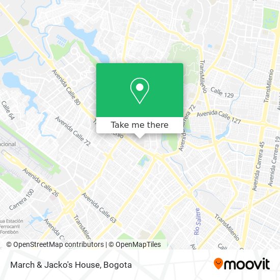 March & Jacko's House map