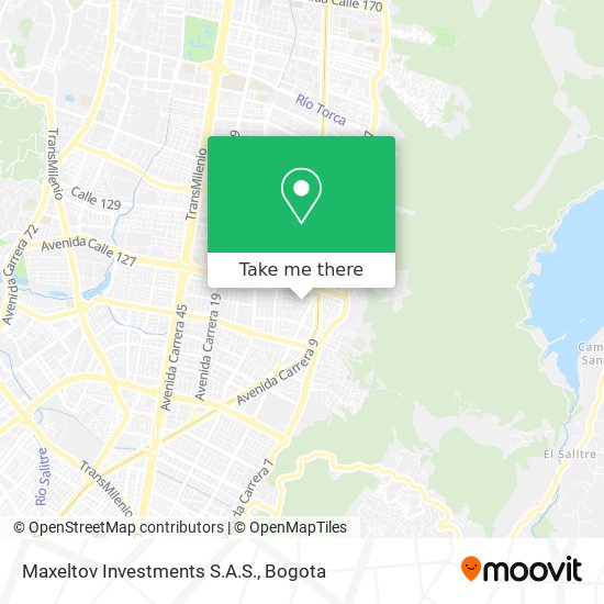 Maxeltov Investments S.A.S. map