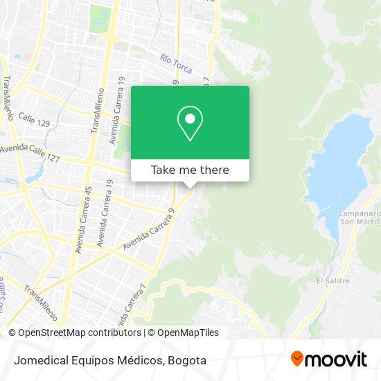 Jomedical Equipos Médicos map
