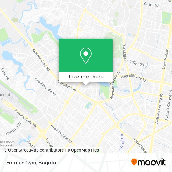 Formax Gym map