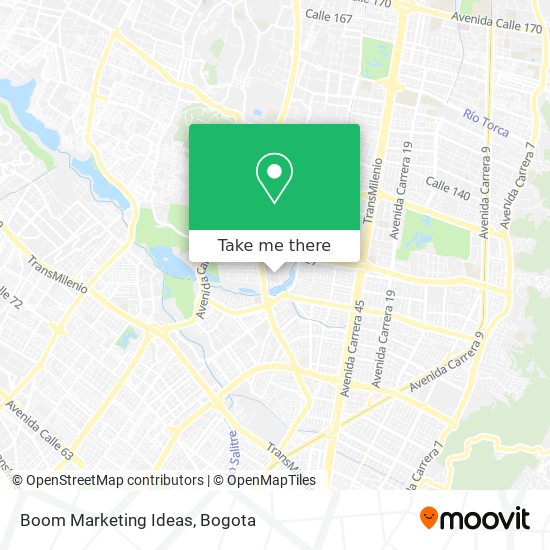 Boom Marketing Ideas map