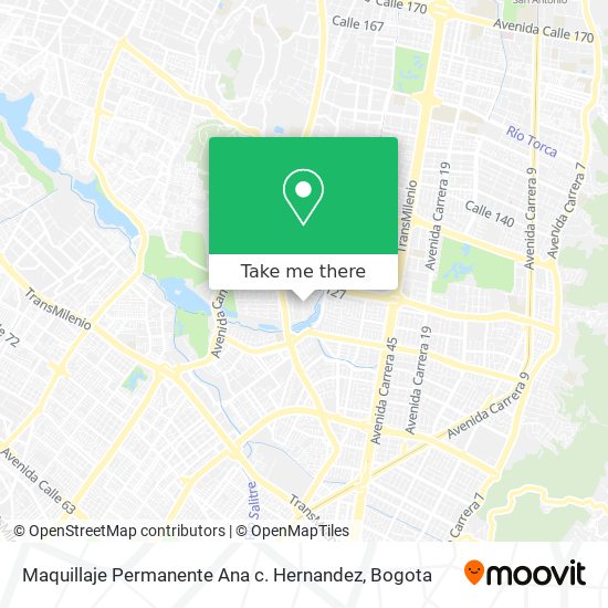 Mapa de Maquillaje Permanente Ana c. Hernandez