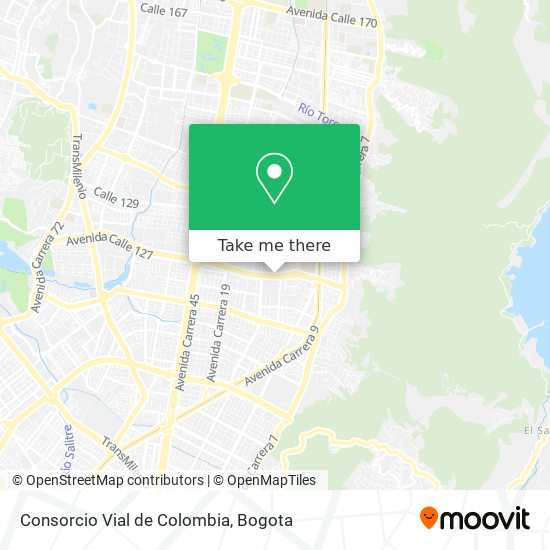 Consorcio Vial de Colombia map