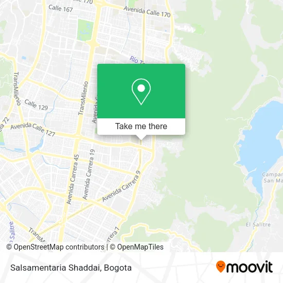 Salsamentaria Shaddai map