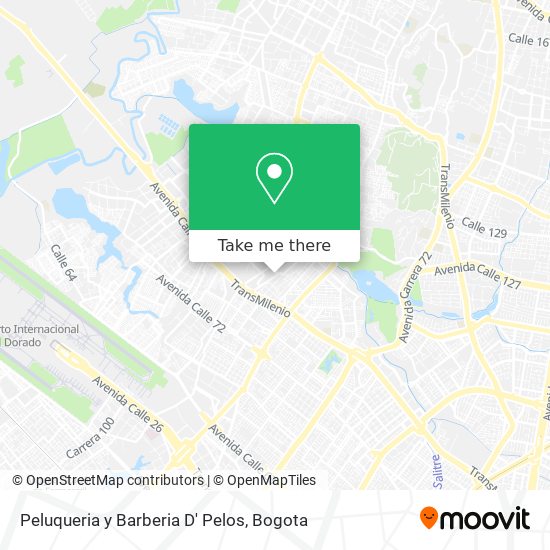Mapa de Peluqueria y Barberia D' Pelos