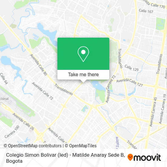 Colegio Simon Bolivar (Ied) - Matilde Anaray Sede B map