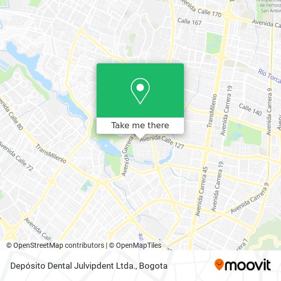 Mapa de Depósito Dental Julvipdent Ltda.