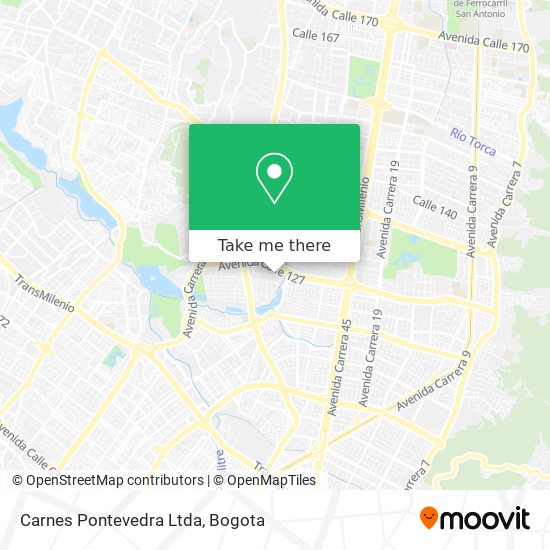 Carnes Pontevedra Ltda map