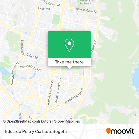 Mapa de Eduardo Polo y Cia Ltda