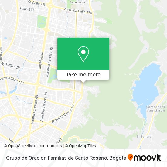 Grupo de Oracion Familias de Santo Rosario map