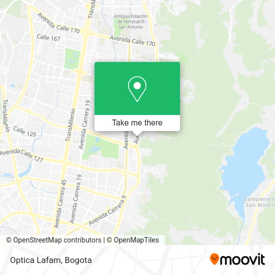 Optica Lafam map