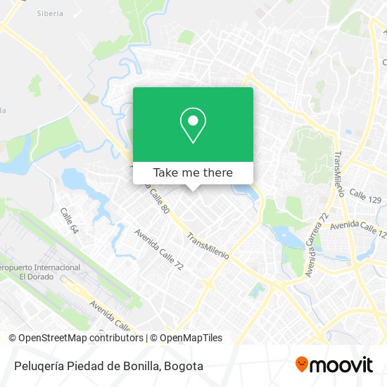 Peluqería Piedad de Bonilla map