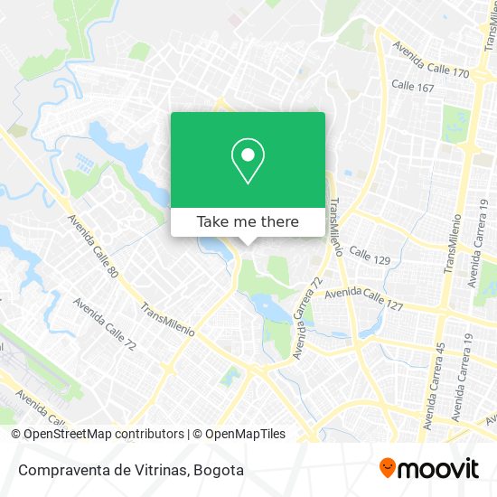 Compraventa de Vitrinas map