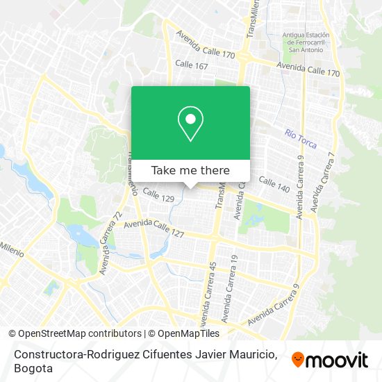 Constructora-Rodriguez Cifuentes Javier Mauricio map