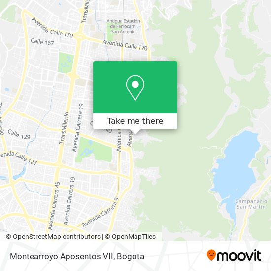 Montearroyo Aposentos VII map