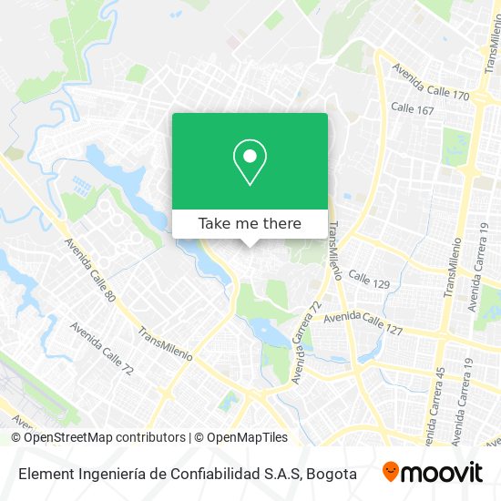 Element Ingeniería de Confiabilidad S.A.S map