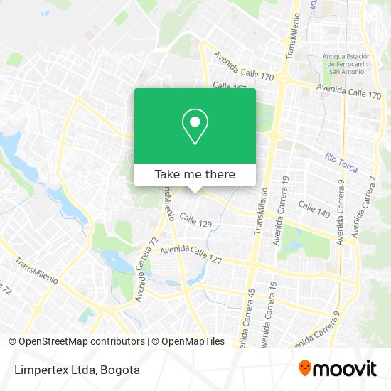 Limpertex Ltda map