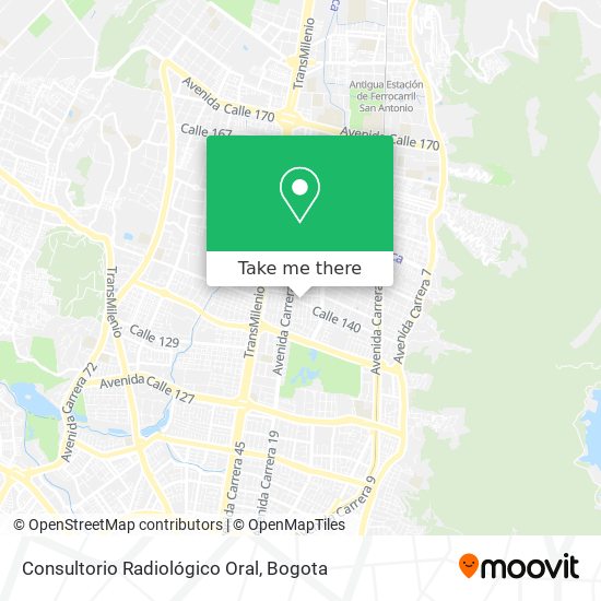 Mapa de Consultorio Radiológico Oral