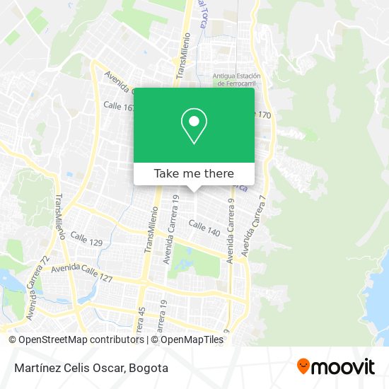 Mapa de Martínez Celis Oscar