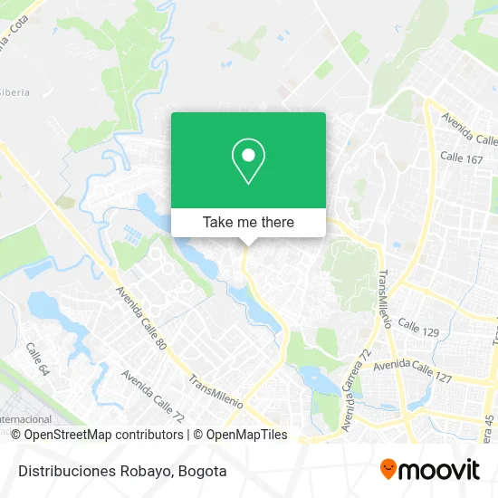 Distribuciones Robayo map