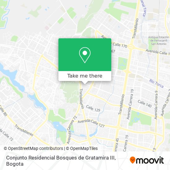 Conjunto Residencial Bosques de Gratamira III map