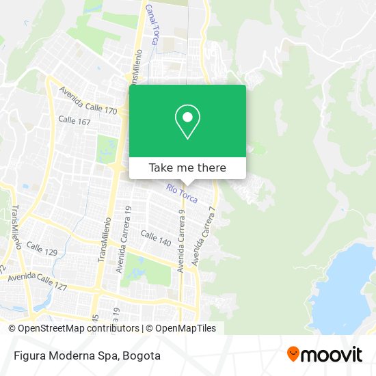 Figura Moderna Spa map