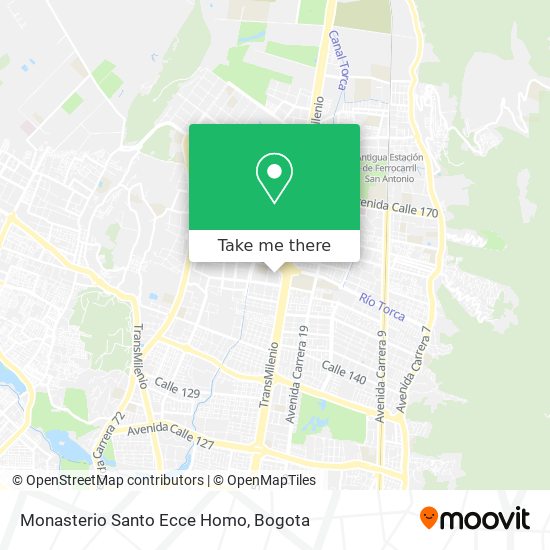 Mapa de Monasterio Santo Ecce Homo