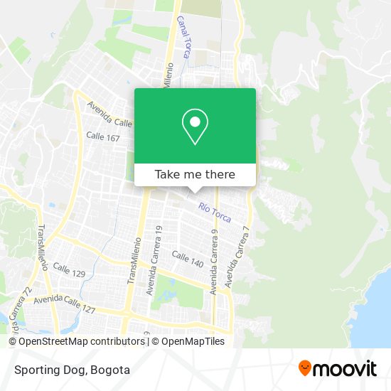 Sporting Dog map