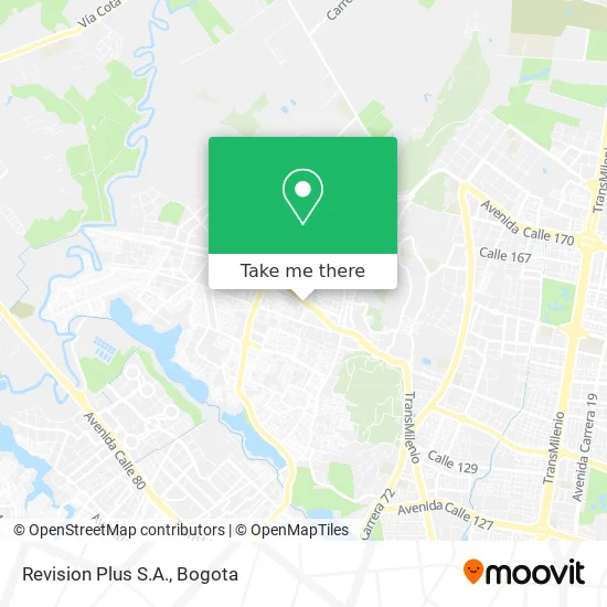 Revision Plus S.A. map