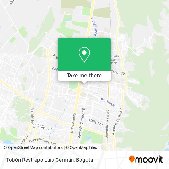 Tobón Restrepo Luis German map