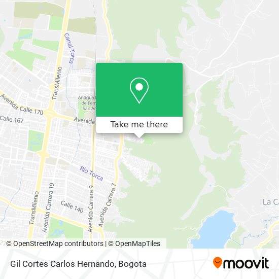 Gil Cortes Carlos Hernando map